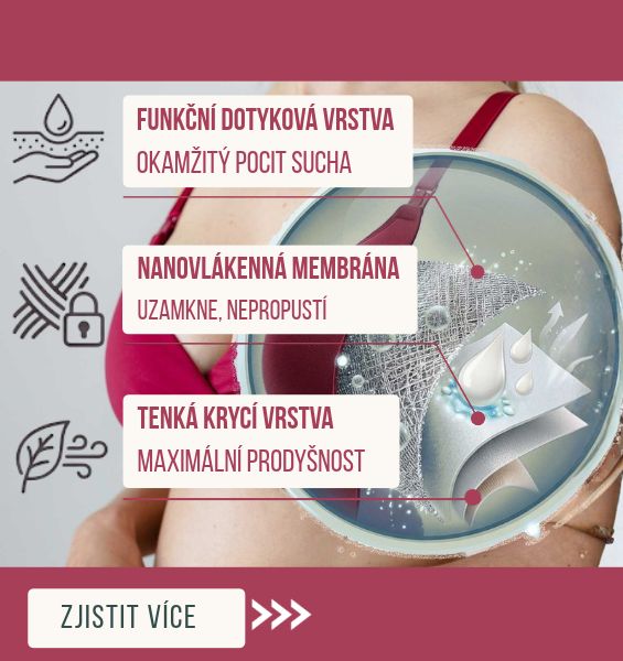 Podprsenka HugMe s funkční membránou